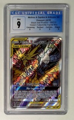 V1461: 2019: Moltres & Zapdos & Articuno GX: SM210: Hidden Fates Elite Trainer Box: CGC: 9: MINT: 3893099035